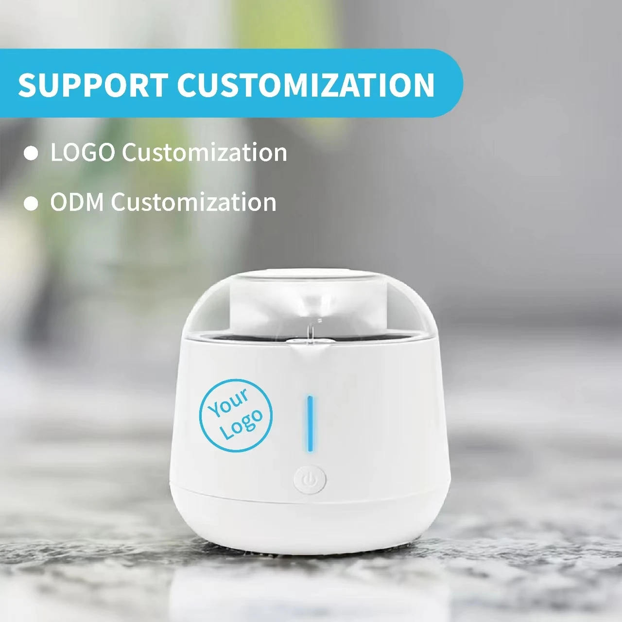 Personal Household Mini Portable Dental Cleaning Commercial Ultrasonic UV Cleaner for Dentures Retainer Aligners