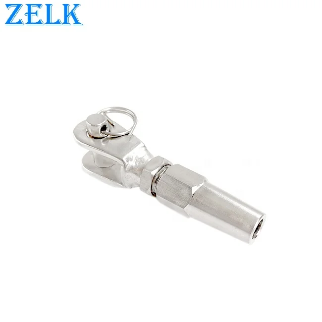 Rigging Hardware High Polished Stainless Steel Welded Fork Swageless Terminal