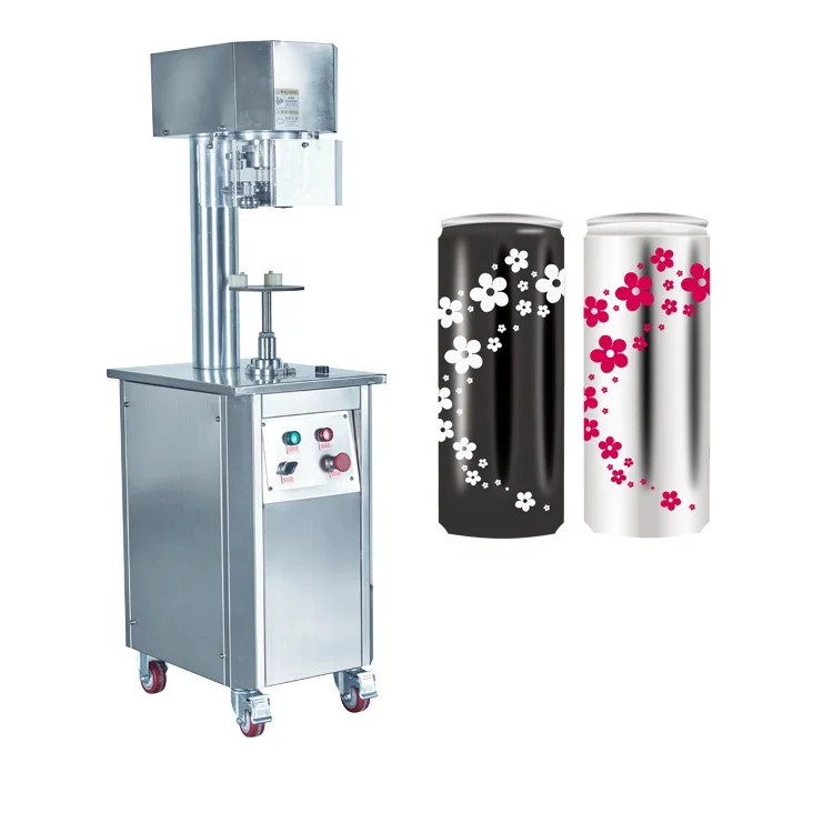 Semi Automatic Can Seamer Machine  Beer Soda Tuna Can Sealer Machine