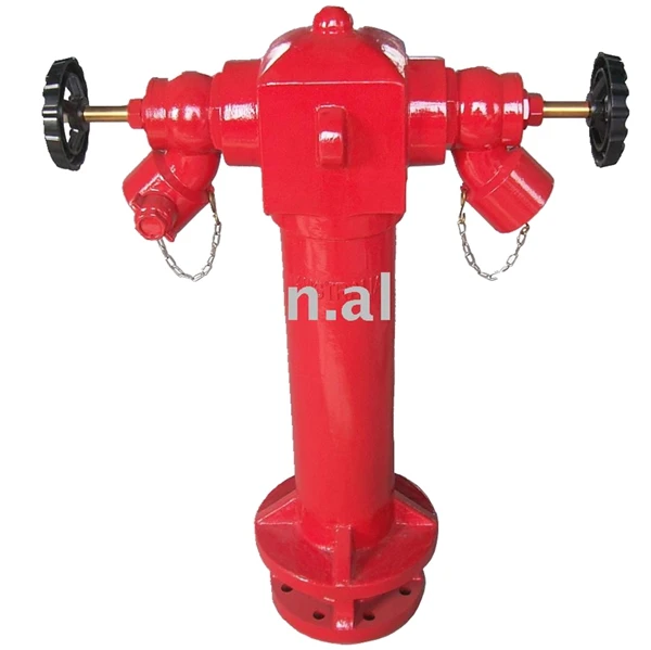 Fire Hydrant Pump System Fire Hydrant Price List With Chains Brass Valve Wet Riser 4' Pillar Hydrant
