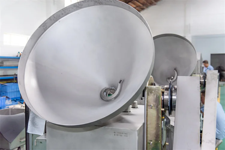 240L vacuum hooper pure meat sausage making machines polony automatic filling machine