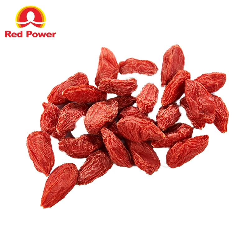 Красный Мощный QIZITO Ningxia Wolfberry Сертифицированный Zhongning Годжи бесплатный образец сушеных ягод