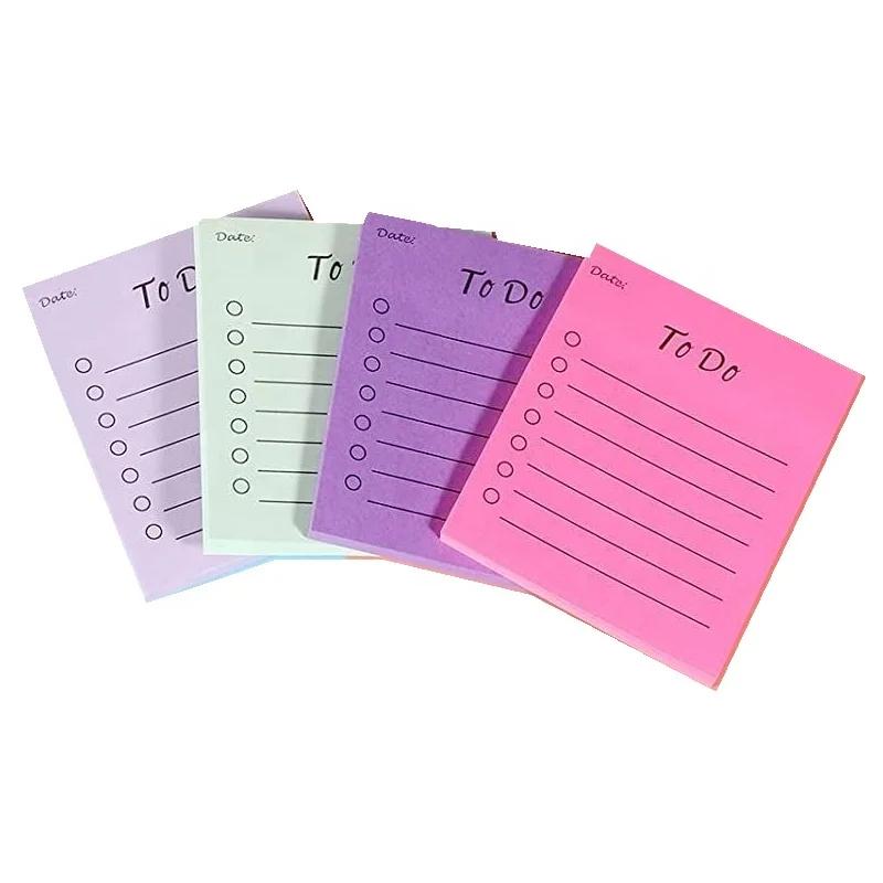 Protection Message Memo N Times Sticky Horizontal Line Note Book Post Myself It Classic Fluorescent Memo