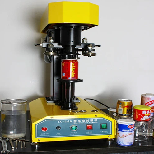 
Fit different sizes tuna tin can or plastic jar sealing machine semi automatic tin can sealer 