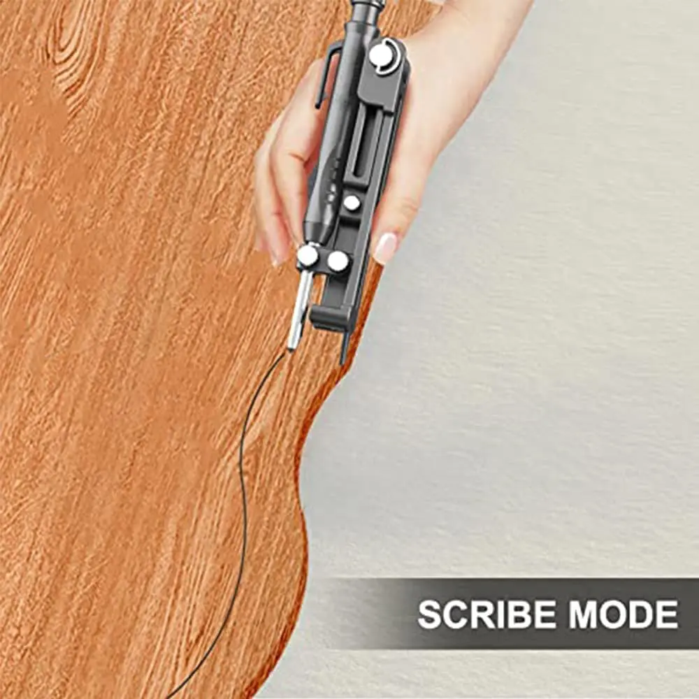 Hot sale Multi function Scribing Tool Profile Scribing Ruler Contour Gauge Doodle Line DIY Woodworking