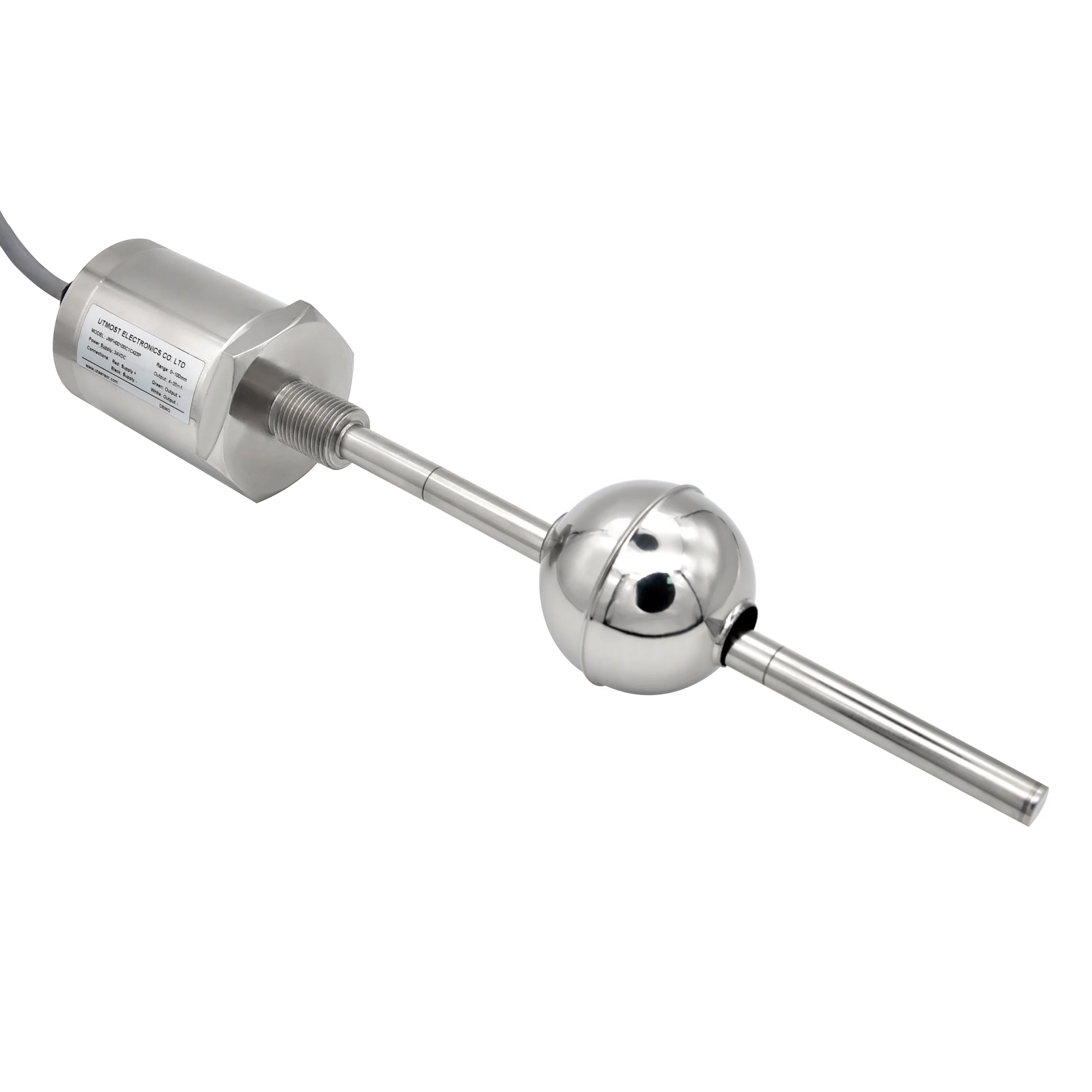 High precision 0-5V 4-20mA water oil liquid magnetostrictive fuel tank level sensor