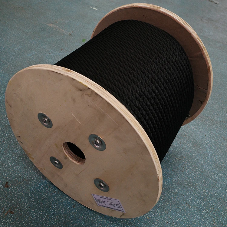 Outdoor Playground Climbing Rope Polyester Combination Rope With Wooden Tray Packing