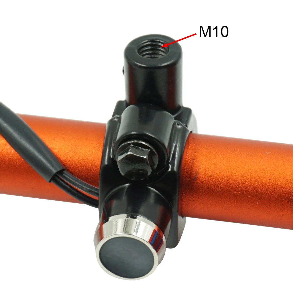 22 мм M10 кронштейна для руля велосипеда байка мотоцикла переключатель с роговыми пуговицами мощность начать переключатели жгутом проводов