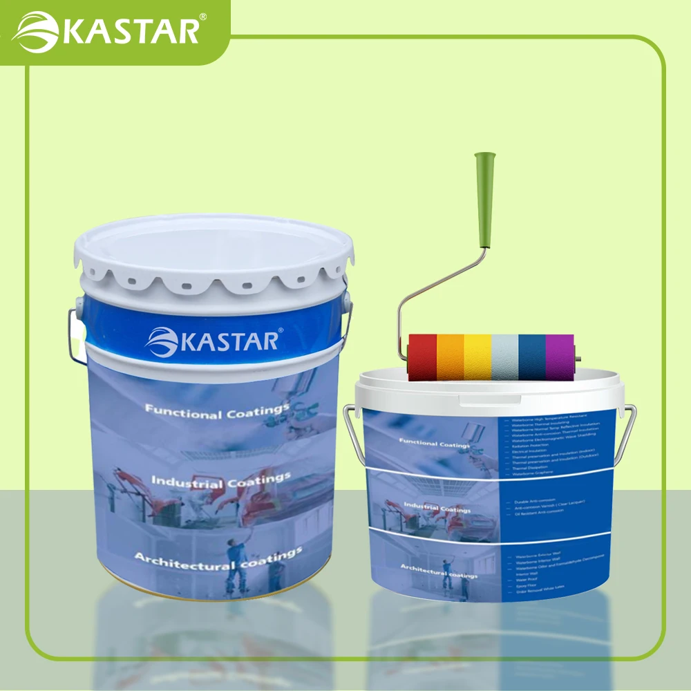 Industrial Anticorrosive Fluorocarbon Coating for Boat Metal Structure Pipeline Anti Rust Paint PTFE Resin Based Mixture