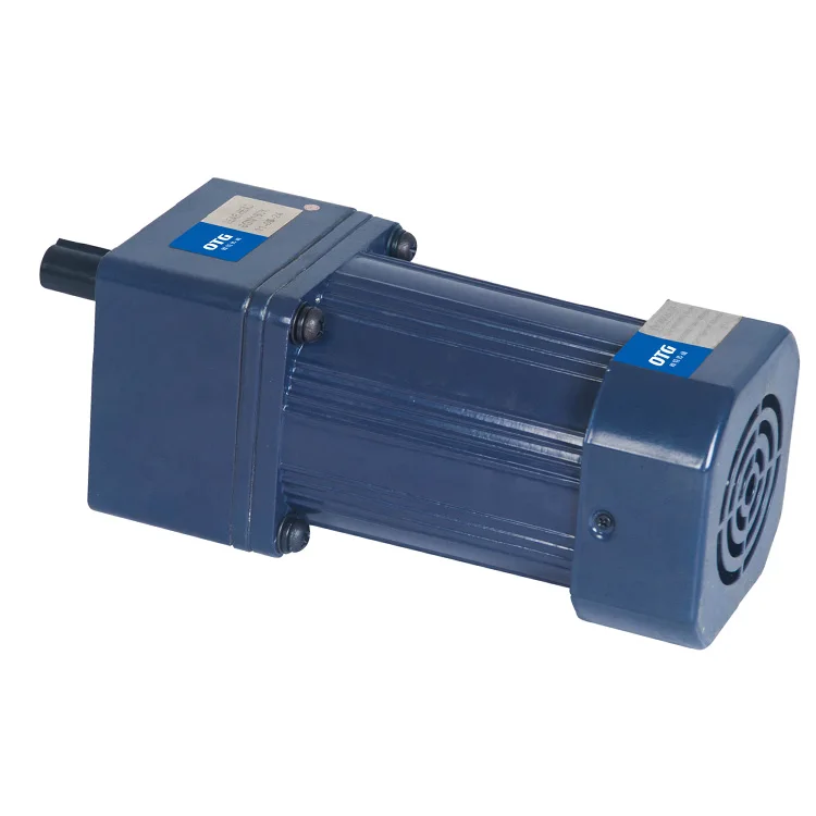 Shanghai OTG 5IK60GN-CF+5GN3K~12.5k Good quality and cheap single phase 60W geared electric gear motor
