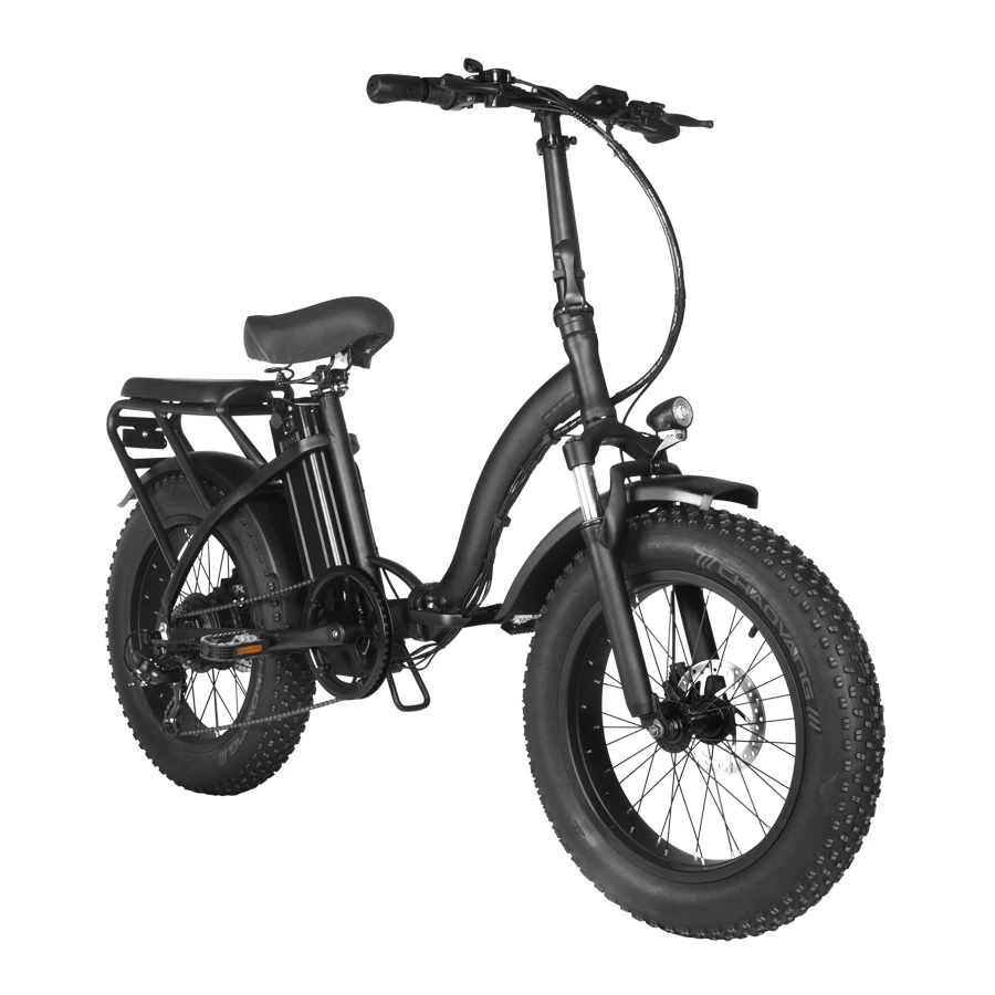 Foldable Electric Bicycle E11 36V Lithium Battery Integrated Rear Hub Motor Aluminum Alloy Frame 7 Speed Disc Electric Bike