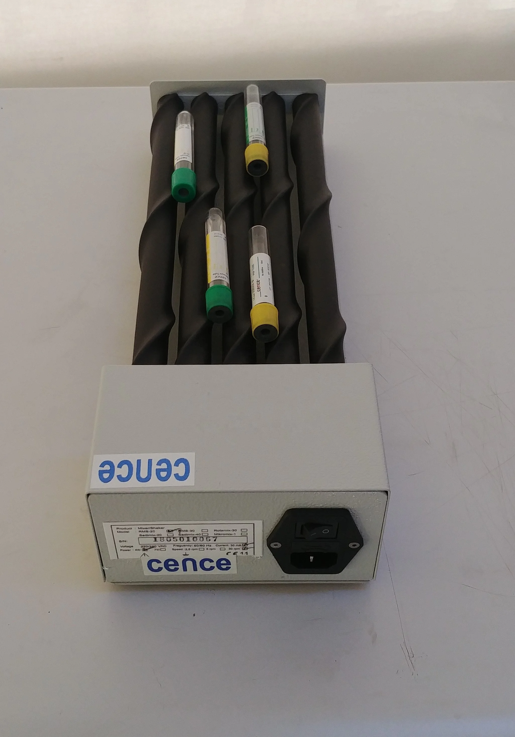 Cheap High Quality Electric Tube Roller Mixer for Laboratory Tube Rotatory Mixing 20 Tubes Turkish Made Lab Equipment