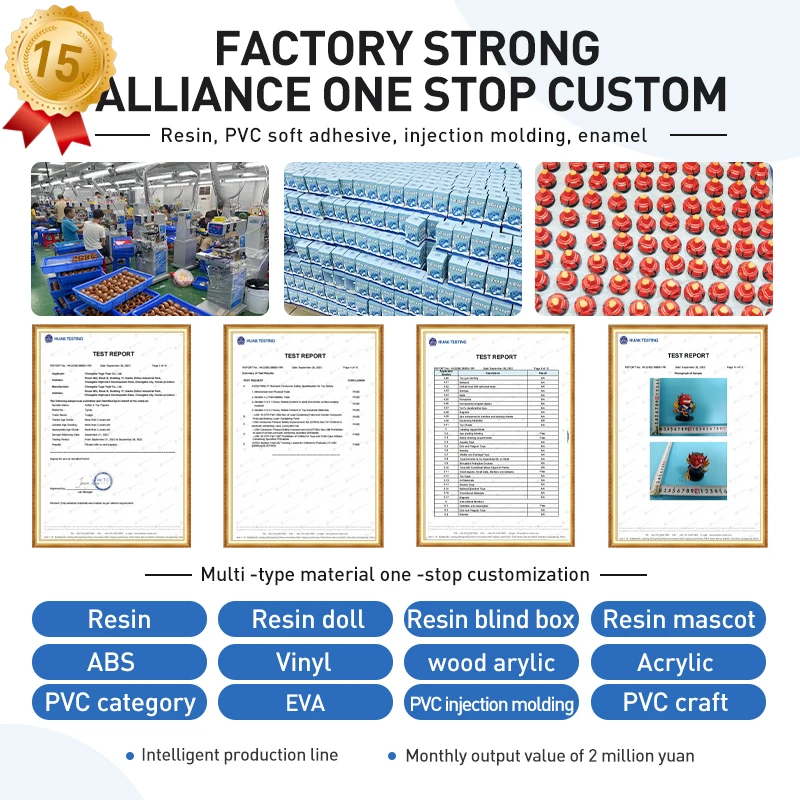 JYT 016 High Quality OEM Custom Made Polyresin Action Figures Animal and Anime Resin Models for Boys