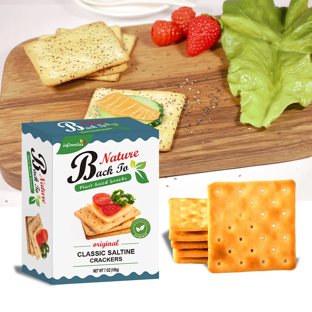 Healthy crackers for weight loss low salt vegan crackers