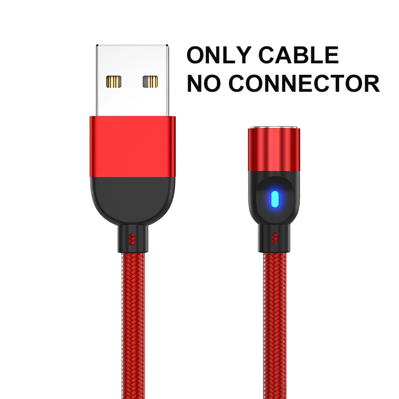 3 в 1 Usb с магнитными разъемами для 2.4A быстрой зарядки кабель нейлоновой оплеткой кабеля по нанесению собственных логотипов C Type-C мобильного телефона передачи данных