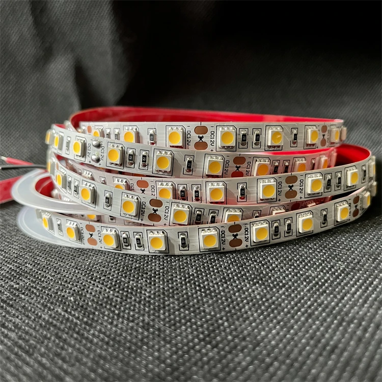 multiple colour 5050 smd led strip light IP68  red pink golden yellow 60led/m led flexible strips