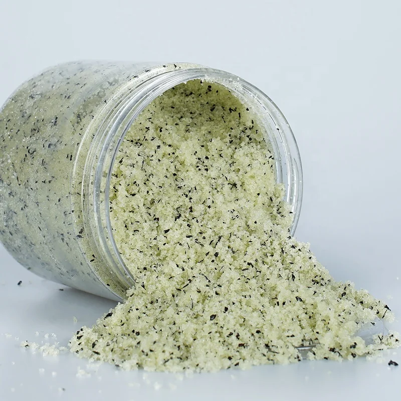 Factory Wholesale High Quality Natural Deep Cleansing Gently Exfoliates Skin Matcha Green Tea Body Scrub