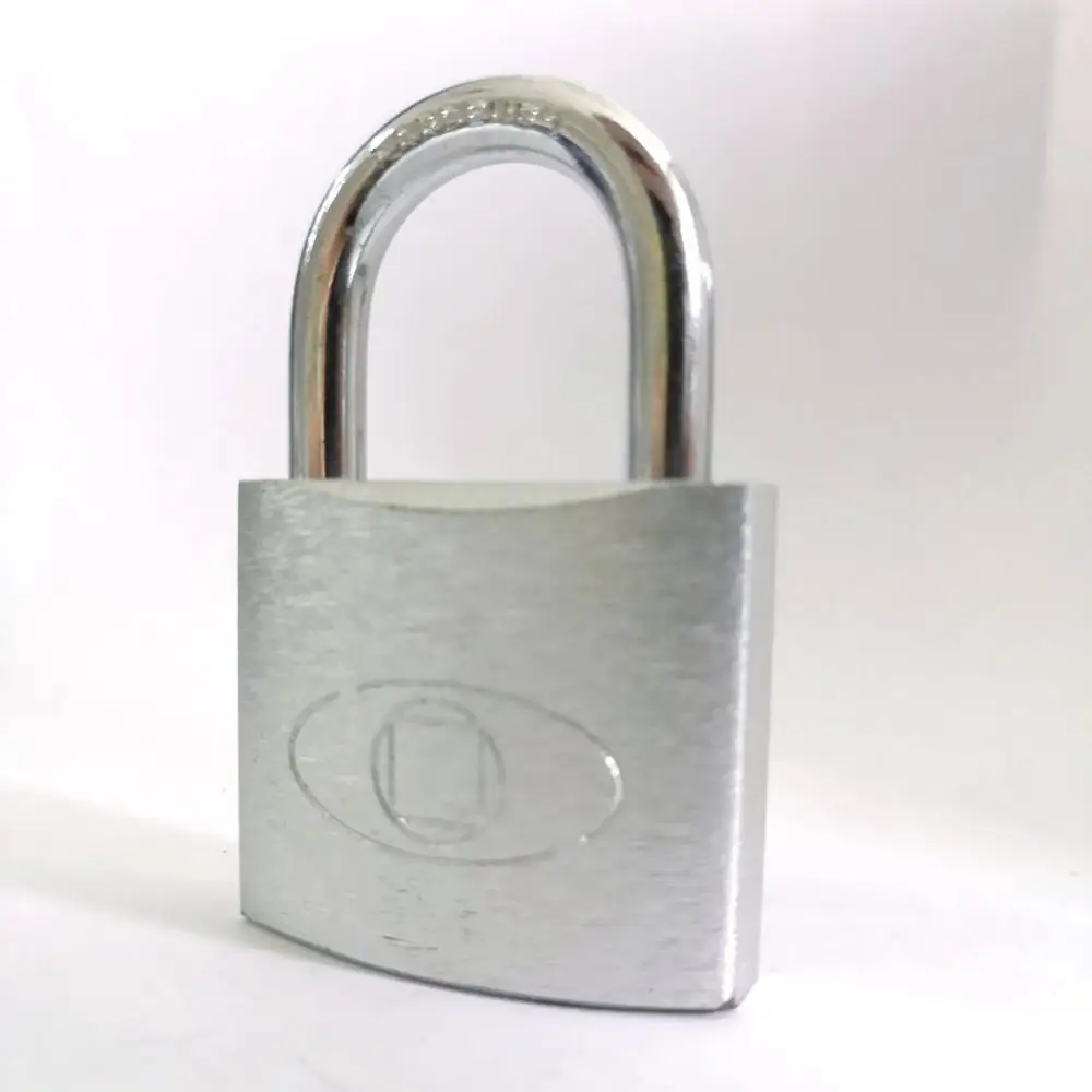 
FANG YUAN Silver paint lock iron padlock 