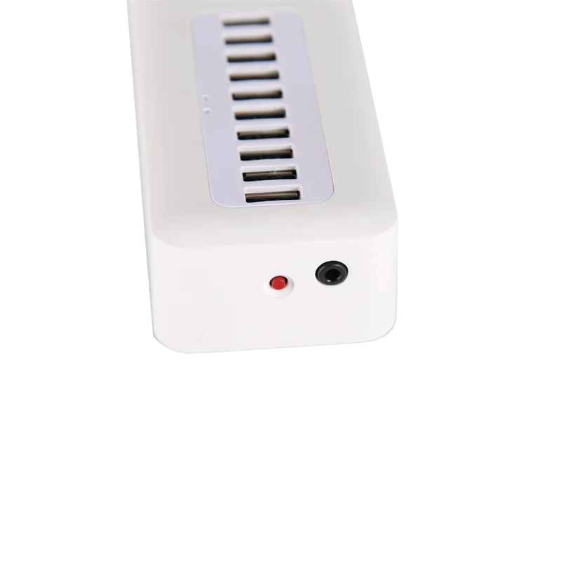 10 multi ports smart phone anti theft display stand holder device for retail shop