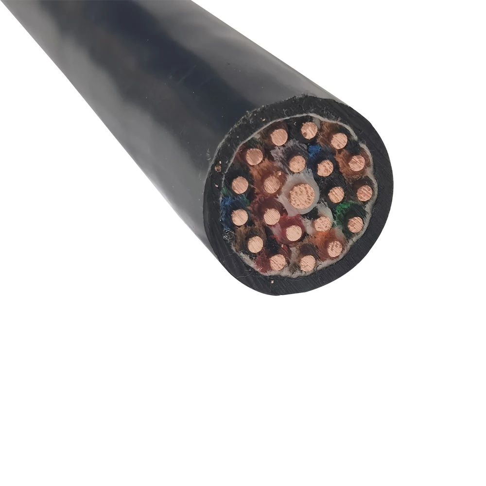 Flame Retardant Flexible Copper Core Pvc Insulation And Sheathed 450/750v ZR KVVRP Control Cable