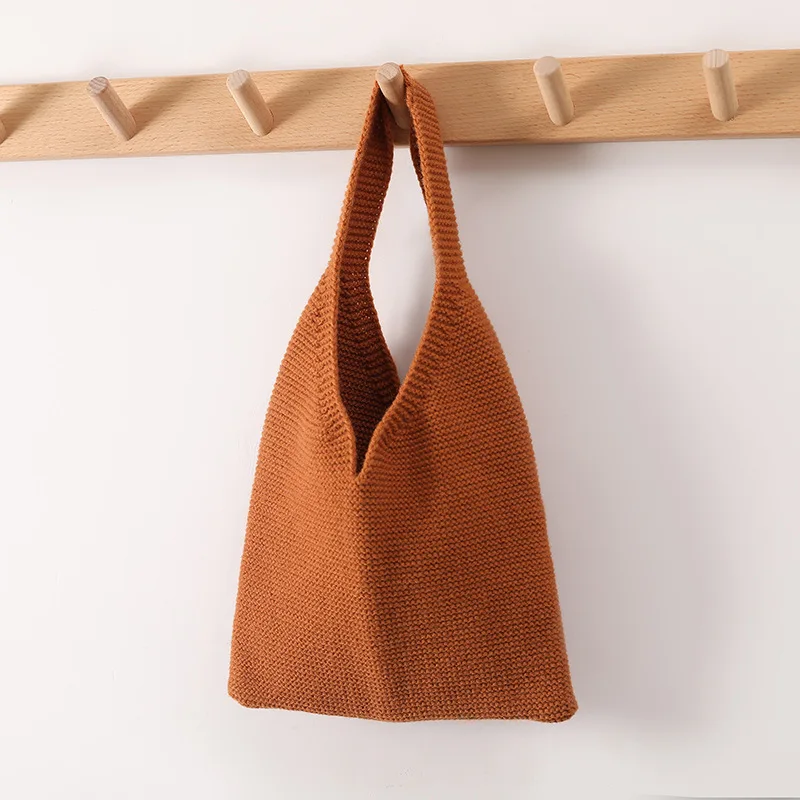 2024 Wholesale Factory Price New Creative Simple Fashion Vest Knitted Handbag For Women