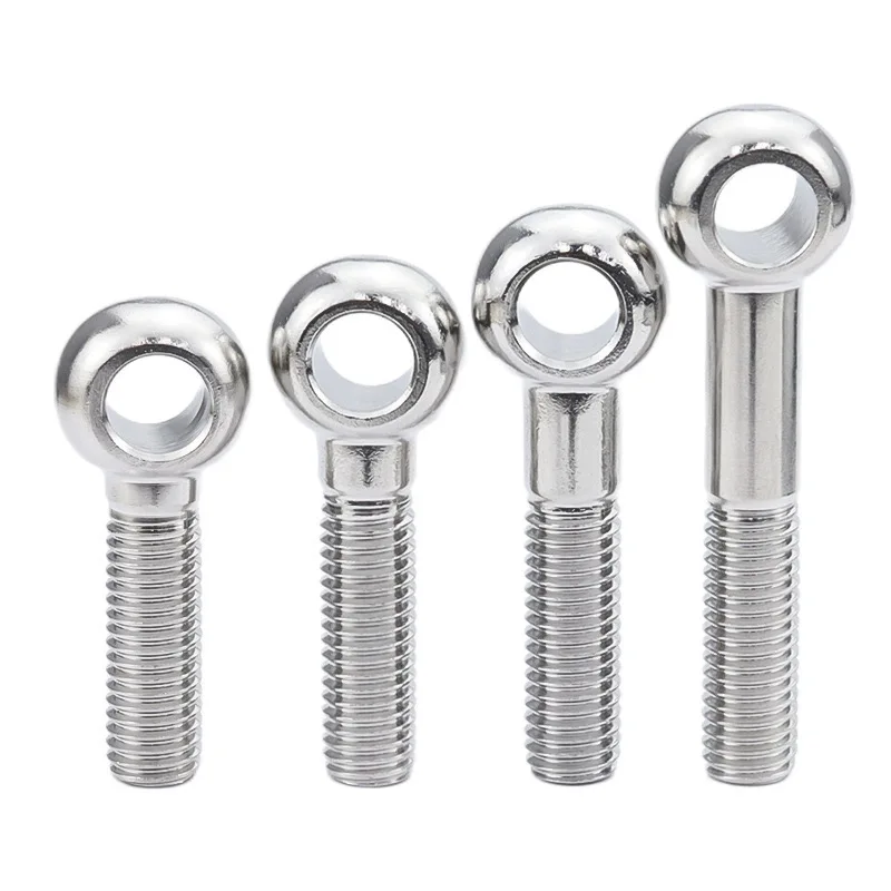 Industry Direct Supply Stainless Steel M4M5M6M8 High Strength Good Luster Eye Ring Bolt