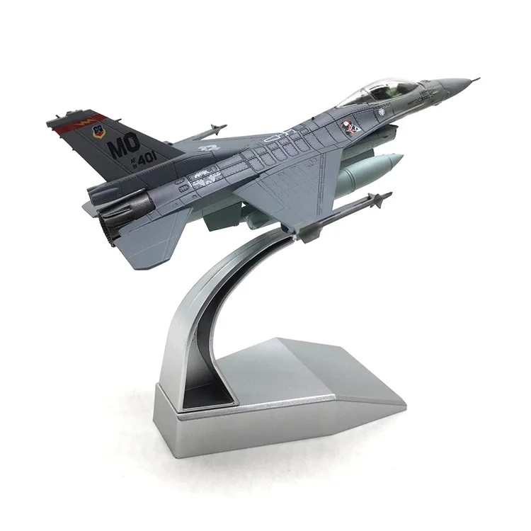 Модель в 1/100 масштабе игрушечная F-16 USAF F16 F-16C истребитель самолет металлическая модель игрушка для коллекции