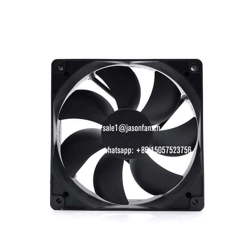 120*120*25mm cooling fan DC12V 24V 12025 plastic axial fan with lock protection