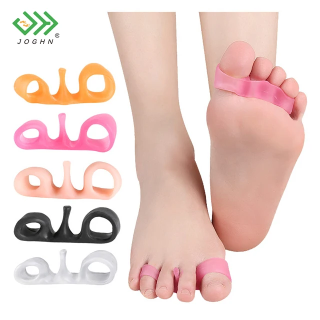 Гелевые мужские носки JOGHN для йоги разделитель коррекции ног пальцев силиконовый разделения с 2