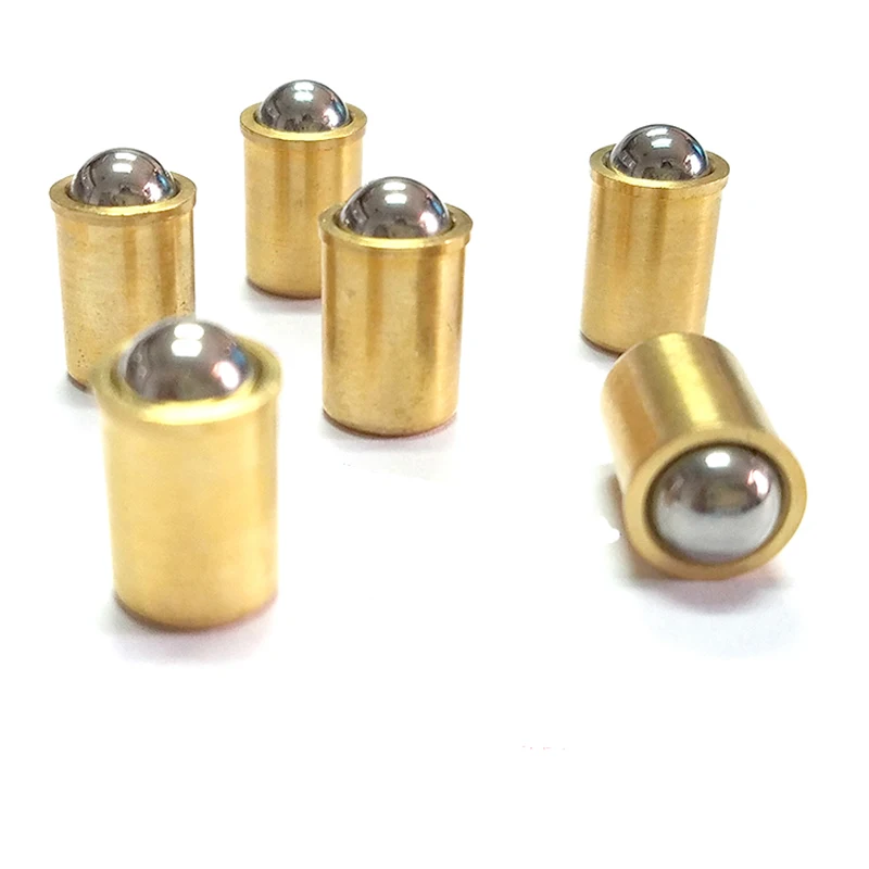 Professional Manufacture ZPFPBN Brass body and Steel ball Press Fit Ball Spring Plungers for Coffee Machine