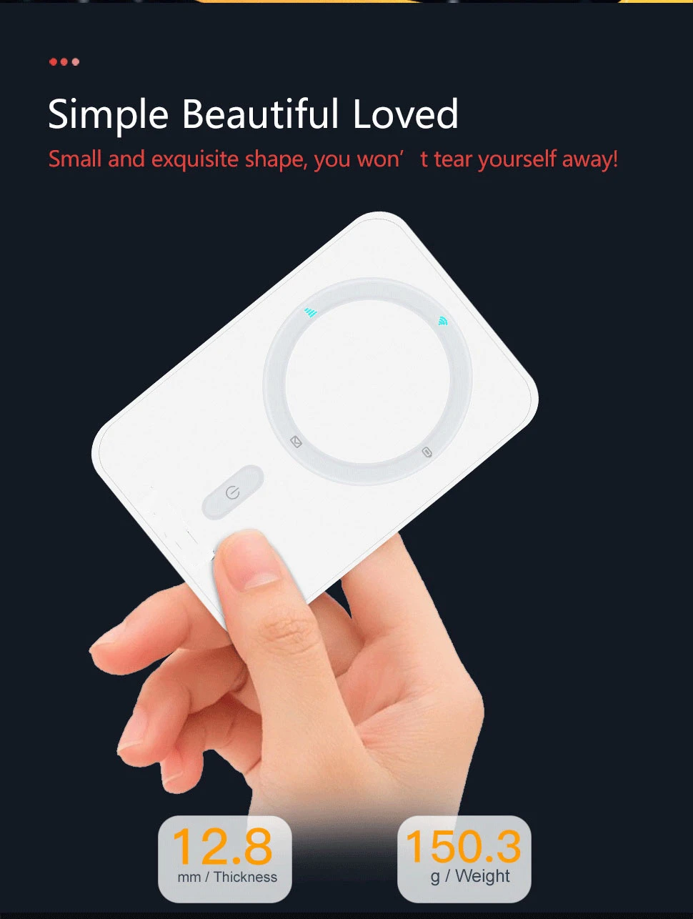 Mini 4G WiFi Router Sim Card Portable LTE Mobile Unlock Dongle 150Mbps Hotspot with Sim Card slot for Home Outdoor USA version