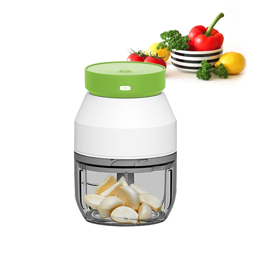 Multifunctional Electric Kitchen Cutter Stainless Steel Bowl Vegetable Meat Chopper with Onion Slicer Available in White Black