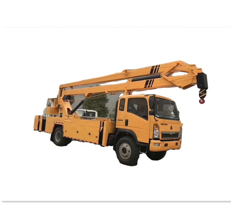 Грузовик Sinotruck howo высотой 8-24 метра грузовик с подъемной платформой 4x2 для