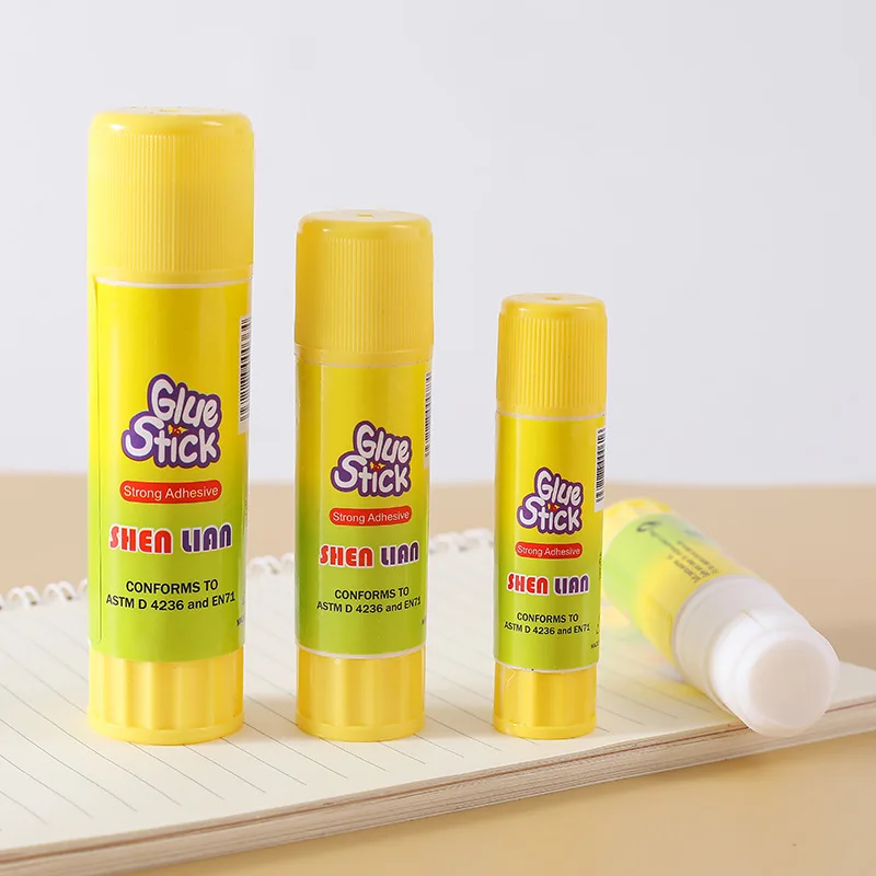 High quality strong adhesion solid stationery pva school glue stick manufacturer glue stick
