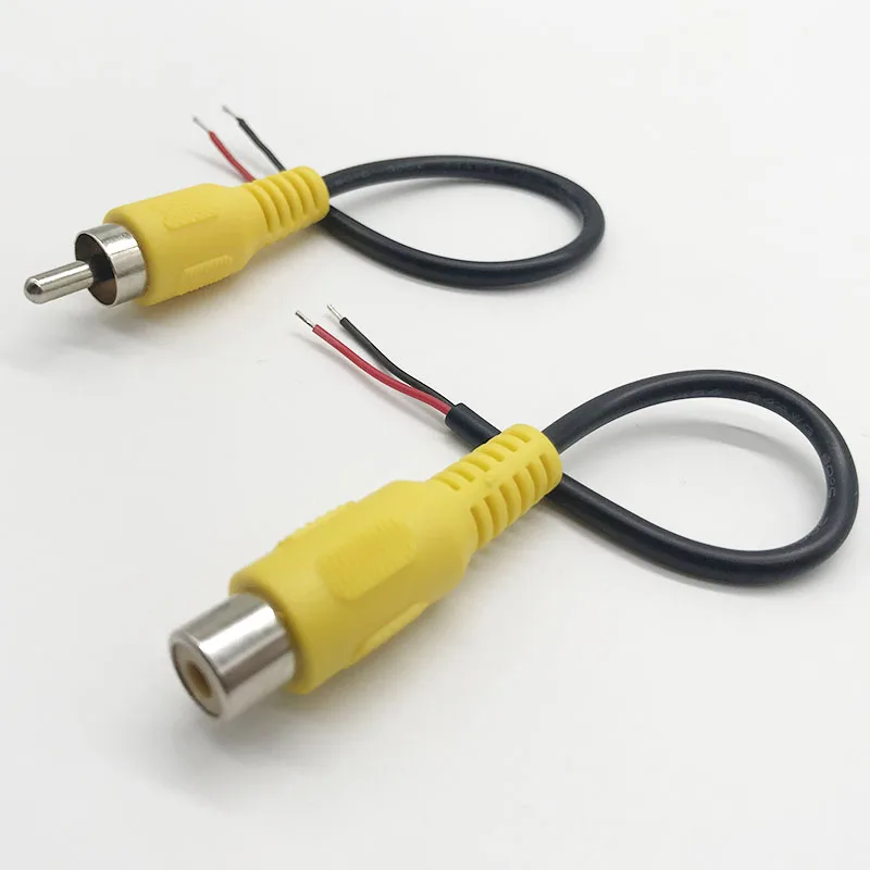 15cm female AV Single-head RCA  Audio Cable  Video Stereo Connector Extension Wire  for Video Camera Speaker