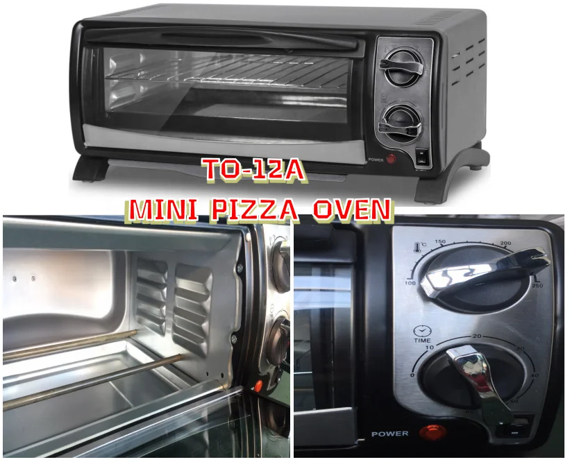 TO-12A Factory Direct Supply Small Mini Oven Mini Toaster Oven For Home Use