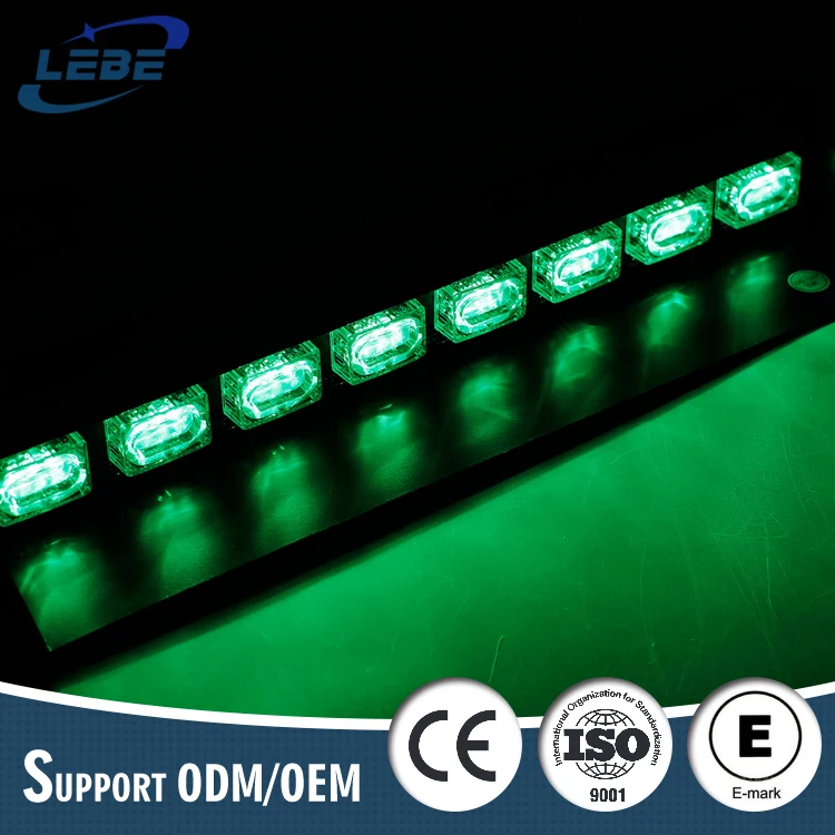 Super bright suction mount dashboard emergency 12v led dash lights