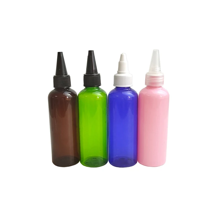 in stock sauce storage bottle plastic squeeze bottle twist cap cosmetic oil bottle 120ml