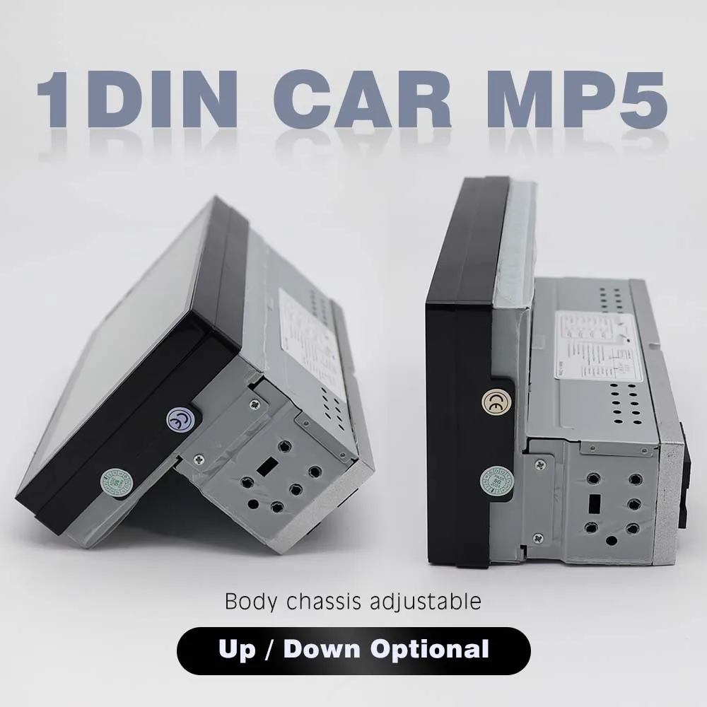 2024 1 din 7 inch SD card car stereo android MP5 speaker with touch screen