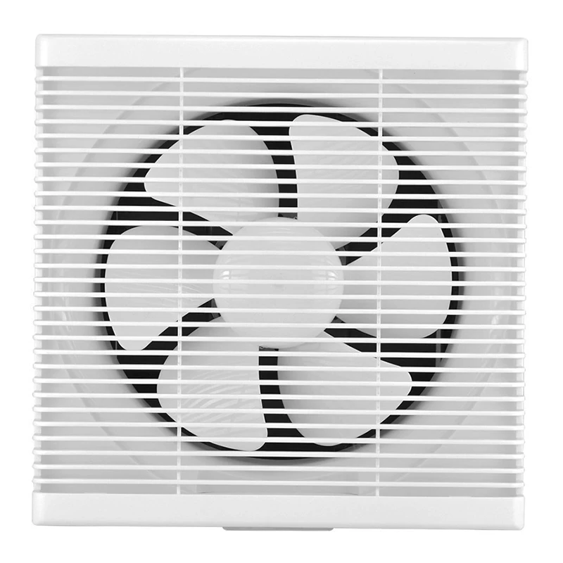 High Quality 6 8 10 12 Inch Square Household Room Window Shutter Extractor Exhaust Fan Kitchen Bathroom Ventilation Fan For Home