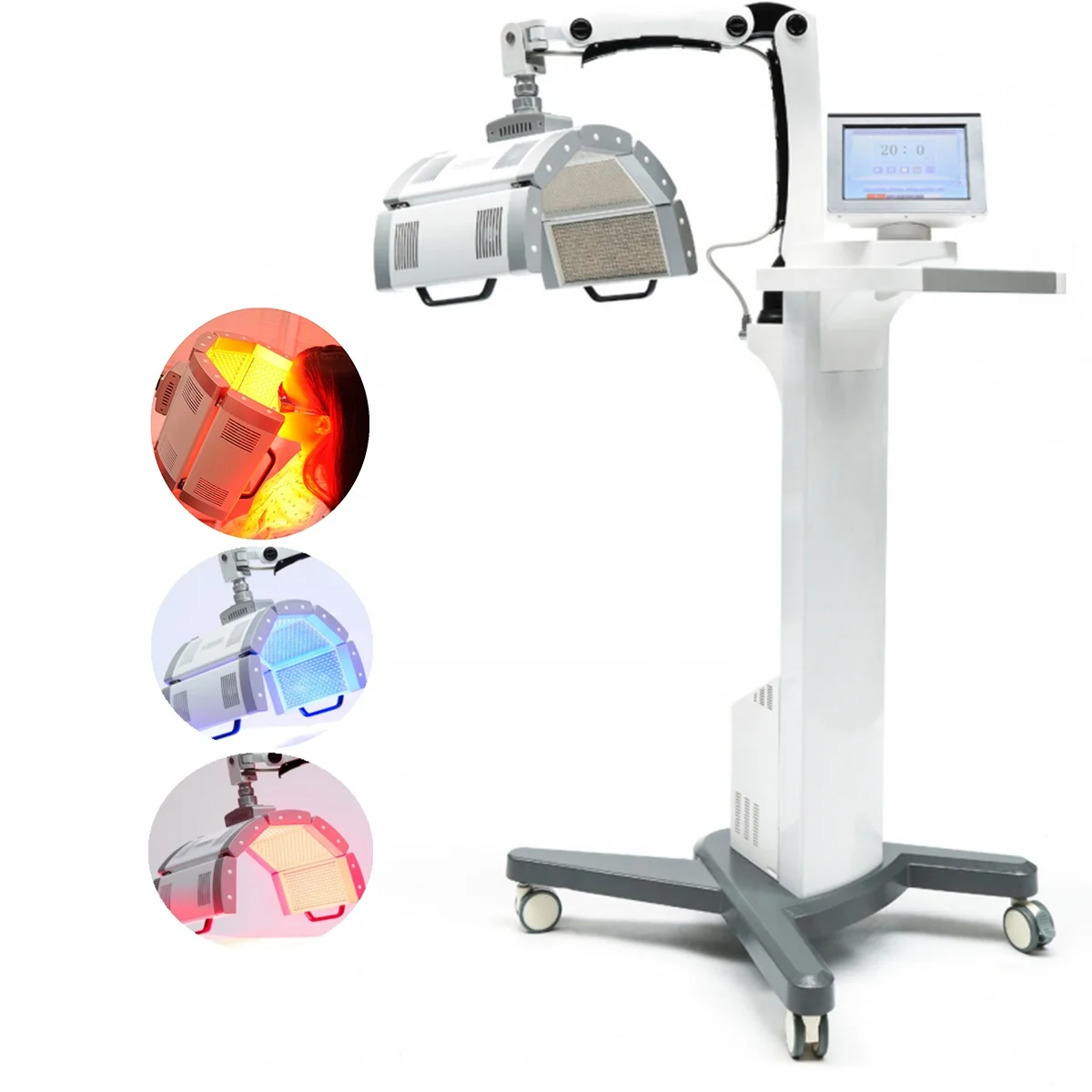 Aesthetic device PDT LED light therapy non-invasive skin rejuvenation device photodynamic therapy for sun damaged skin