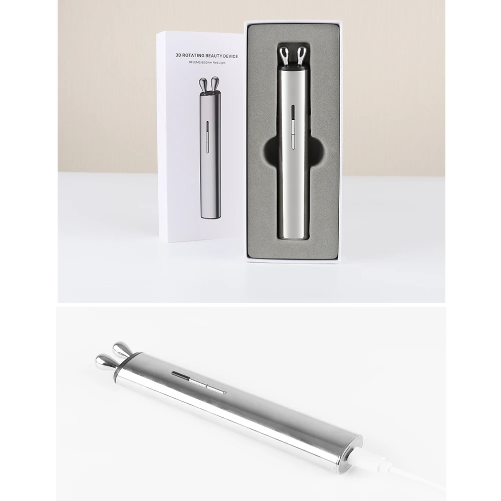 Synogal supplier direct mini RF face lifting wand vibration EMS facial massager BIO eyes beauty device