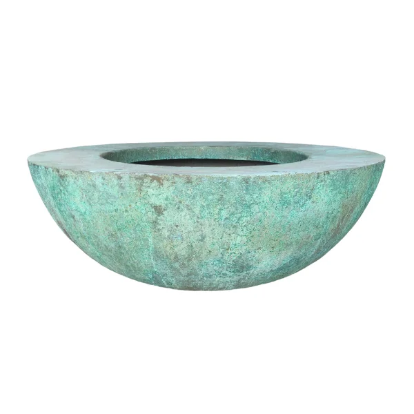 Made In Vietnam  Durable House Decoration Round Shape Fiberglass Planter Garden Pots Set 6 Pcs Flower Pot Decor Living Room