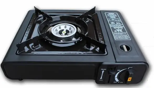 wholesale custom portable gas stove Outdoor Camping Gas Stove with Carrying Case comercial gas stove