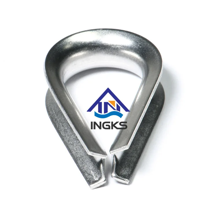 DIN6899 Stainless Steel 304 M2-M26 Core Ring Wire Rope Ring Quick Connecting Links Thimbles