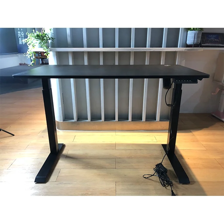 Ergonomic electric height adjustable base legs sit stand table standing desk