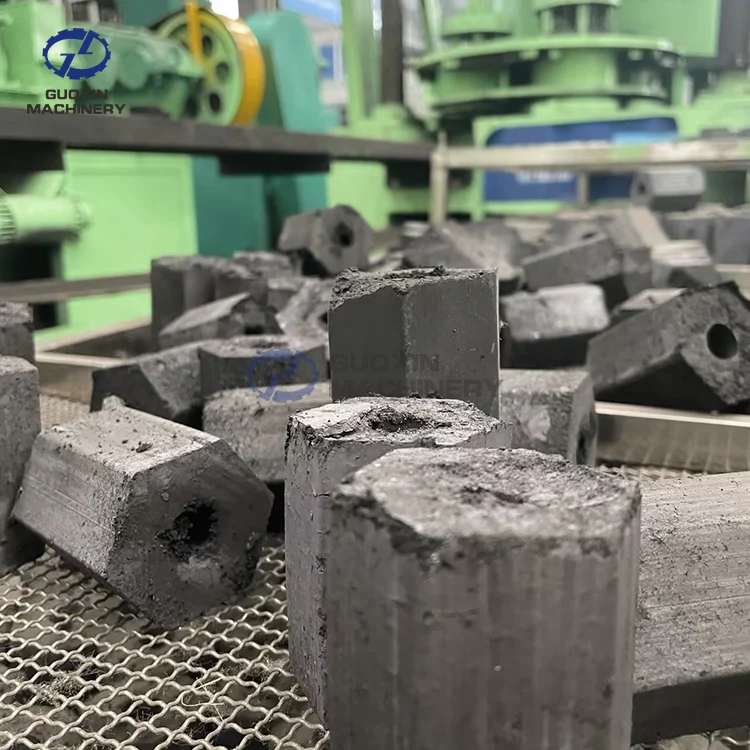 Nut Shell Coal Hard Wood Charcoal Briquette Making Machine Industrial Charcoal Making Machine