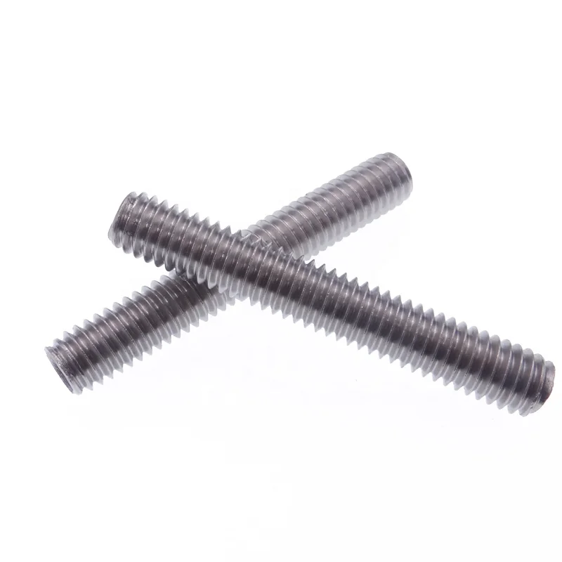 M3 M4 M5 M6 M8 M10 M12 M14 M16 M18 M20 Fully Thread Rod Bar Stud Wire Screw Rod 304 Stainless Steel For Assembling Set Screw