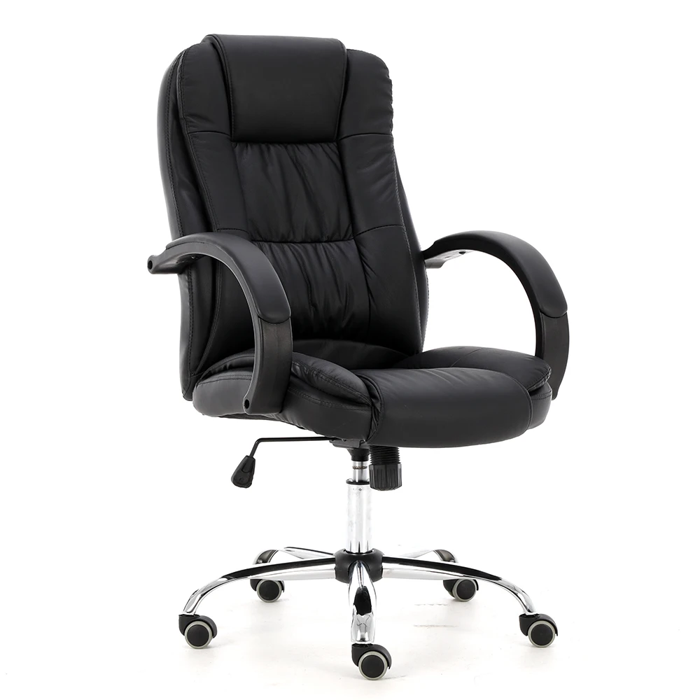 
Leather comfy lift swivel high back support computer desk office chair for sale 