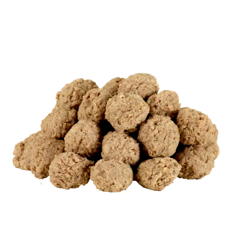 Cooked Meat Patty Balls  Burke Delicious Cooked seasoned ground beef Dried Meat Classic Case Tennessee Feature Origin